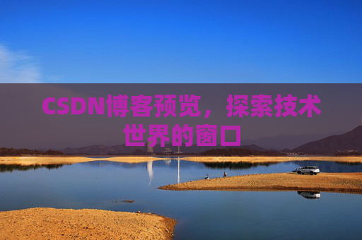CSDN博客预览，探索技术世界的窗口